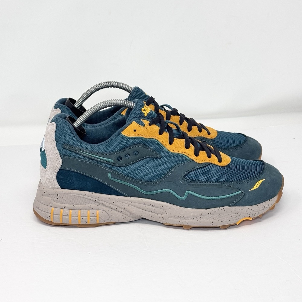 Saucony Men's 3D Grid Hurricane Premium Athletic Shoes Sneakers Size 11.5 Autumn